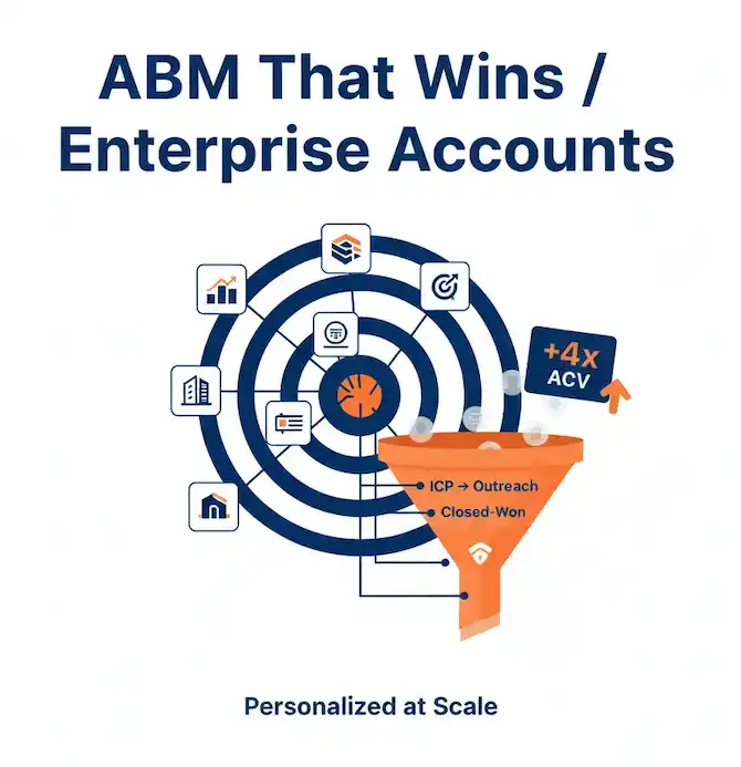 Account based marketing agency specializing in B2B ABM strategies, target account engagement, and revenue growth programs