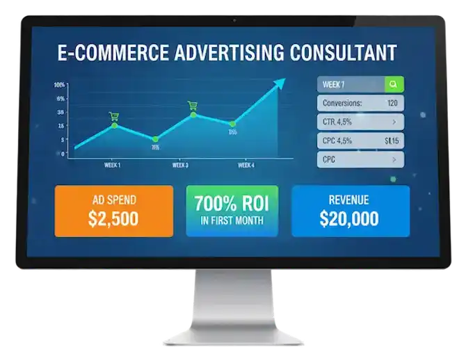 Ecommerce Advertising Agency 2 E-commerce advertising agency TimeZ Marketing scaling online store sales and ROAS