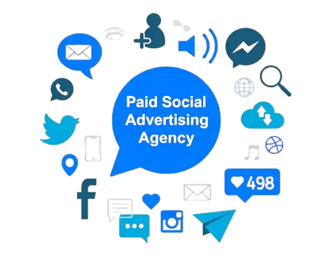 Paid social advertising agency managing ROI-driven campaigns across LinkedIn, Meta, and other paid social platforms
